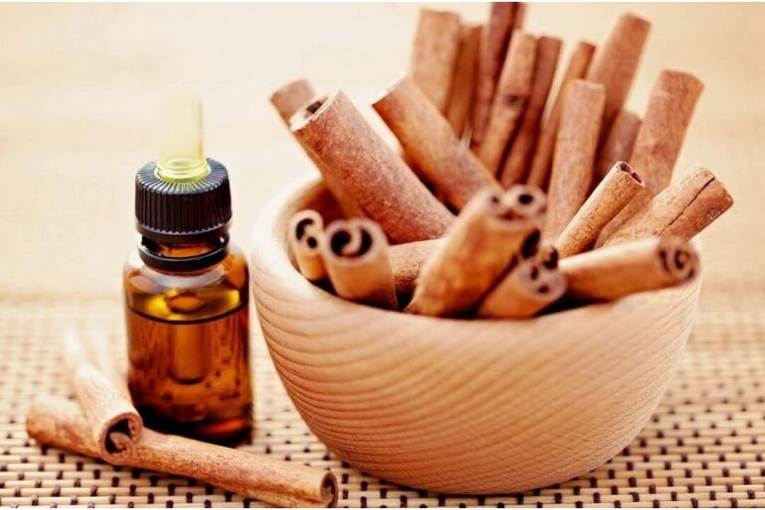 Cinnamon mmanụ dị mkpa na Motion Energy