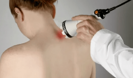 Ọgwụgwọ Osteochondrosis cervical site na physiotherapy