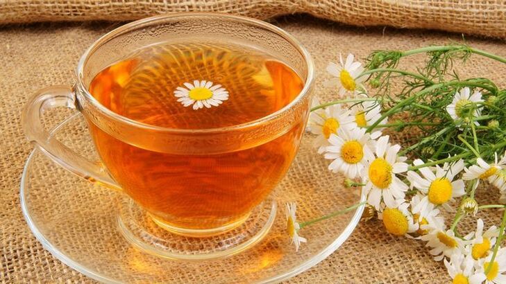 Chamomile decoction - ọgwụgwọ ndị mmadụ na ọgwụgwọ nke osteochondrosis cervical